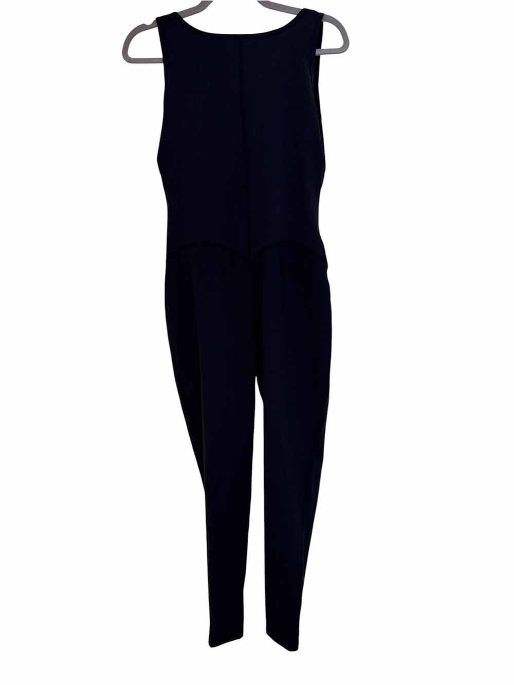 She's Waisted Black Full-Body Zippered SaunaSculpt Compression Jumpsuit L - Picture 6 of 9
